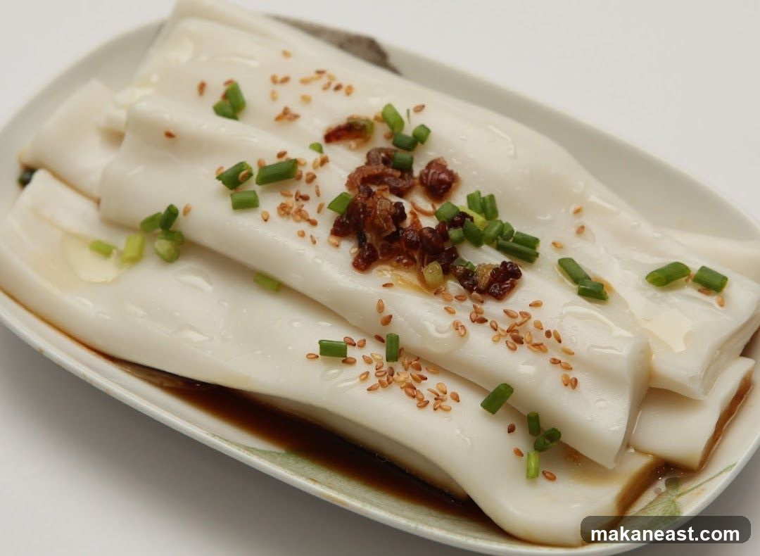 Rice Noodle Rolls