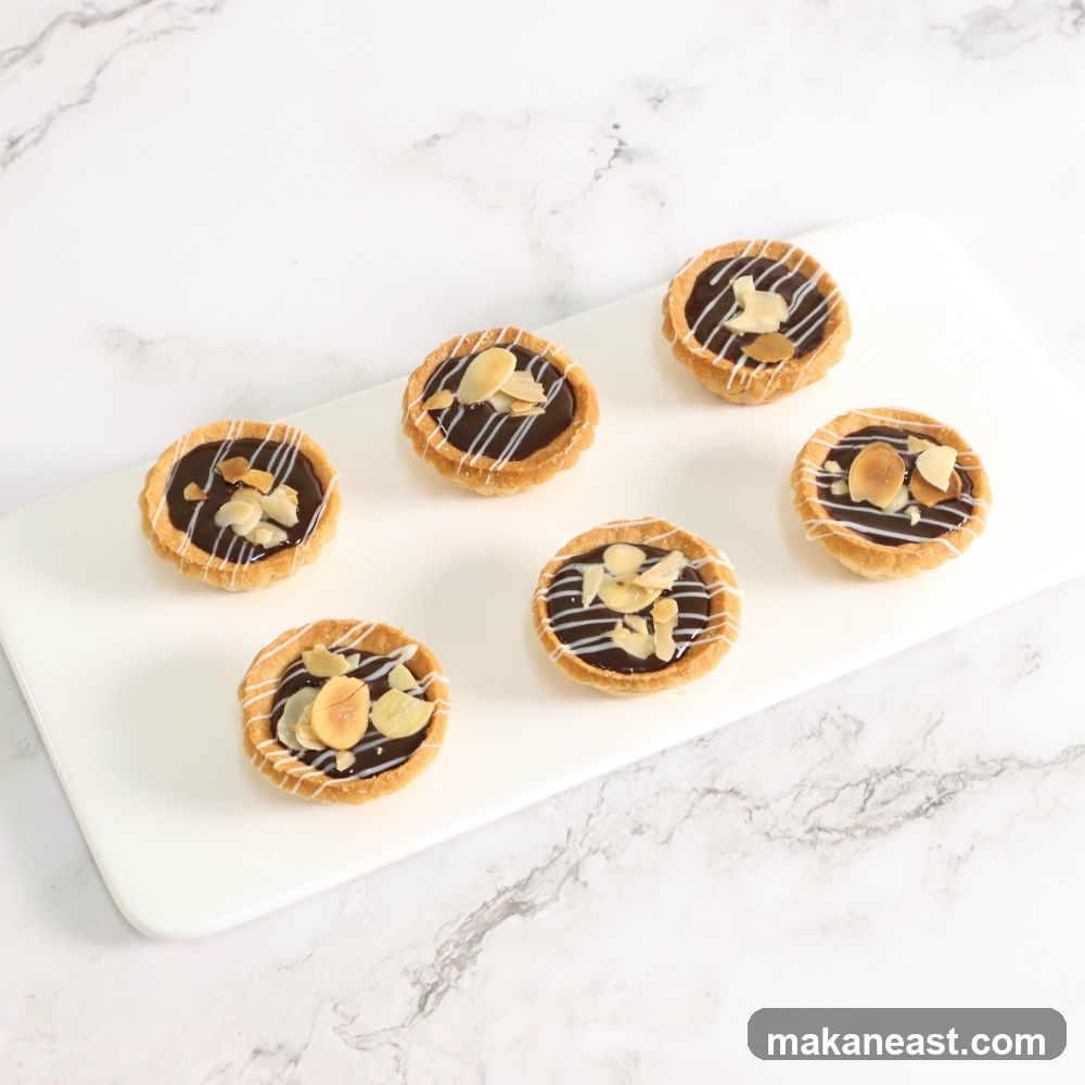 Chocolate Almond Tarts