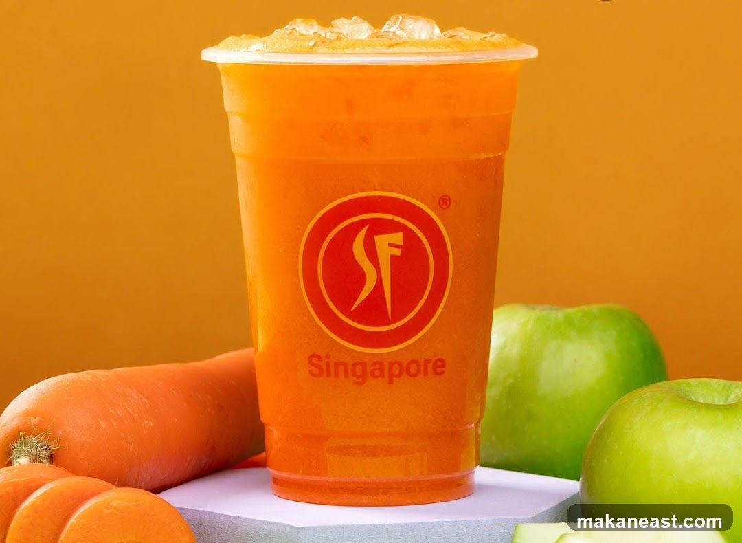 Orange Juice with Carrots and Apples