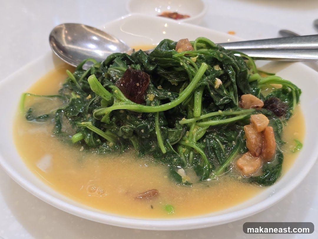 Stir-fried Greens with Garlic