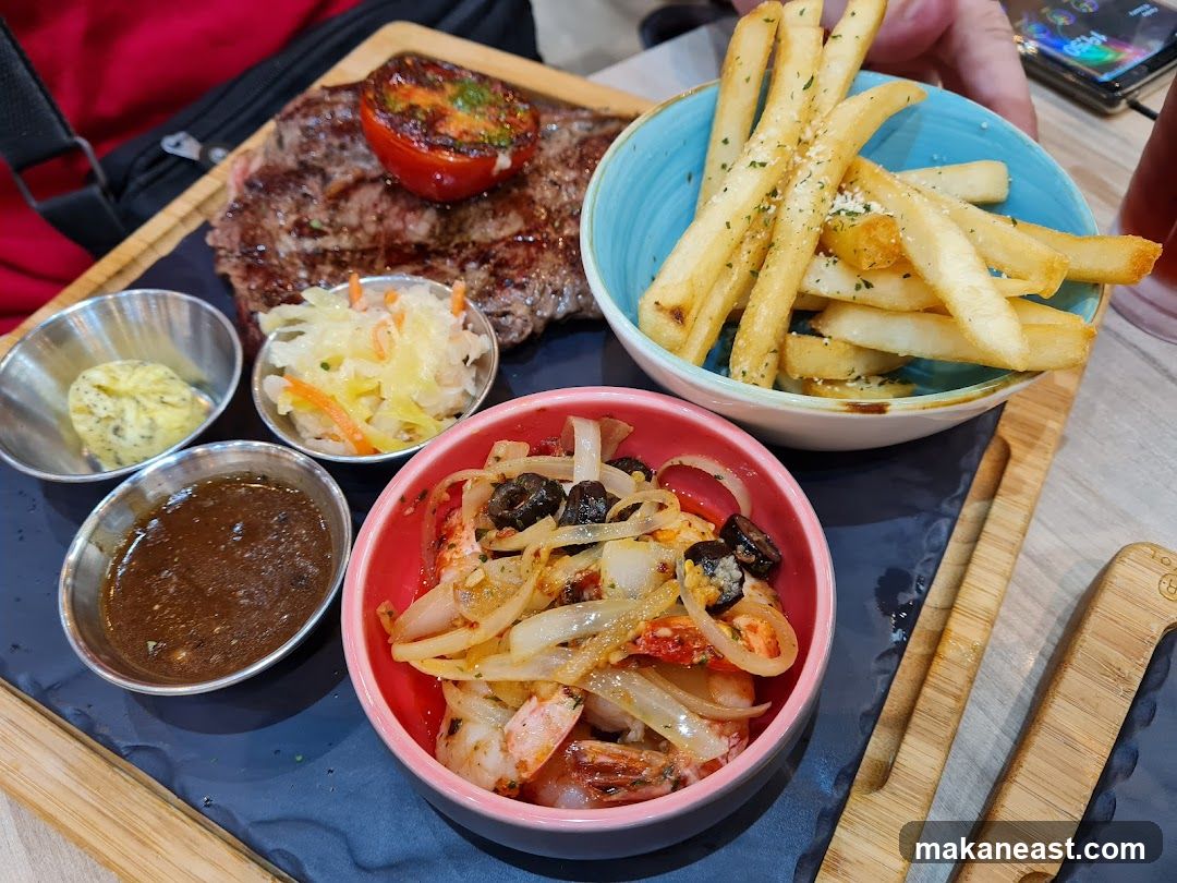 Steak Dinner with Sides