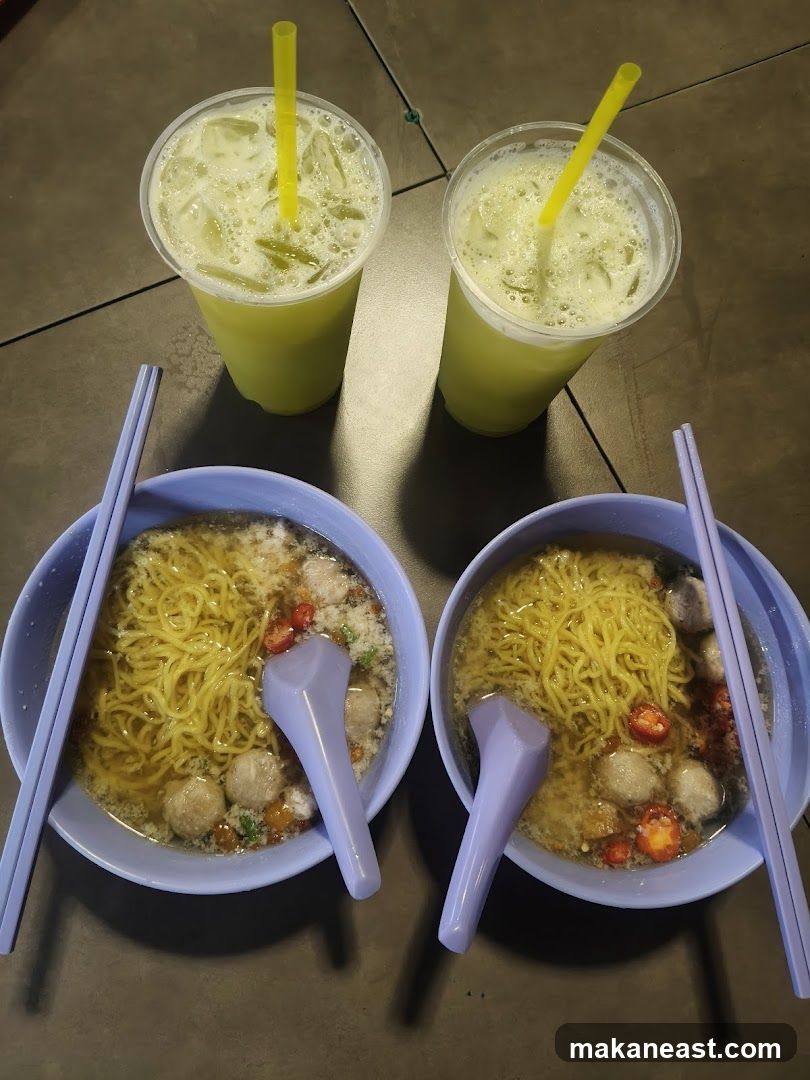 Noodles and Drinks