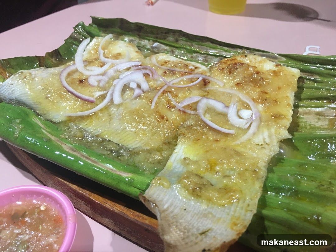 Grilled Fish with Onions