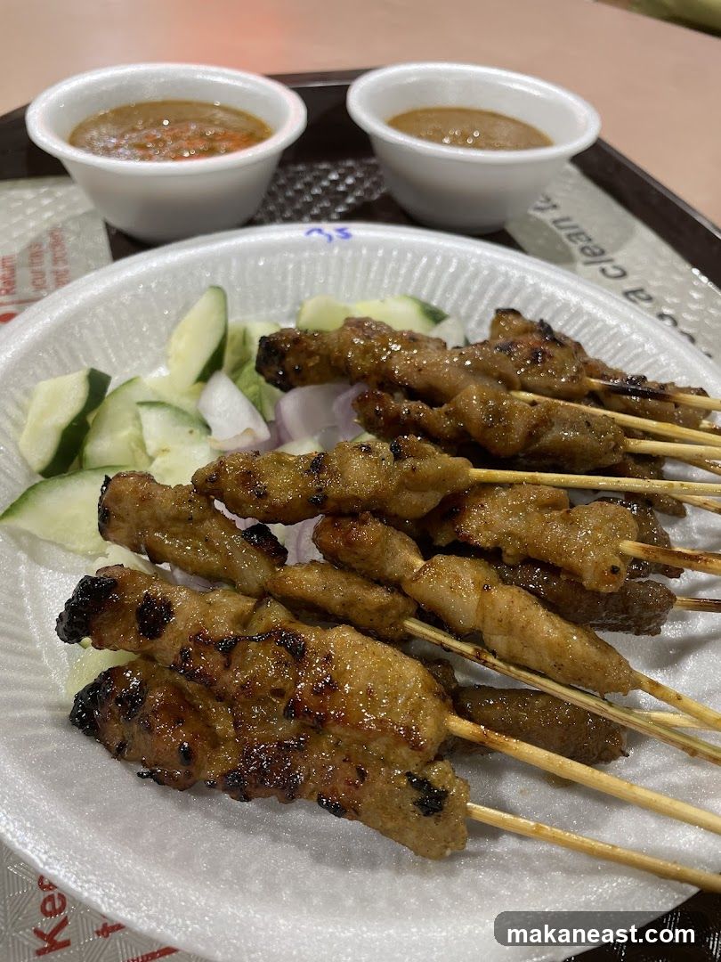 Chicken Satay with Peanut Sauce