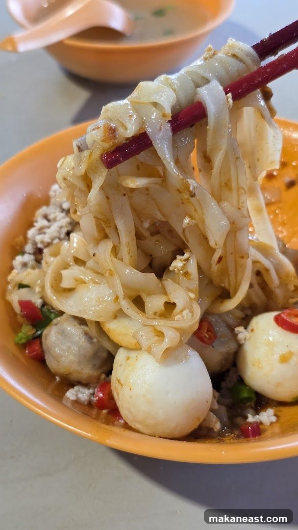 潮鸿鱼丸肉脞面 Teo Hong Fish Ball Minced Meat Noodle