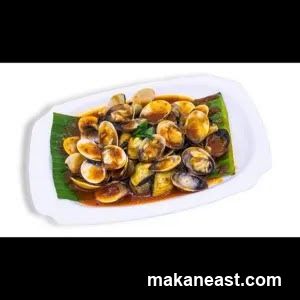 Clams with sauce
