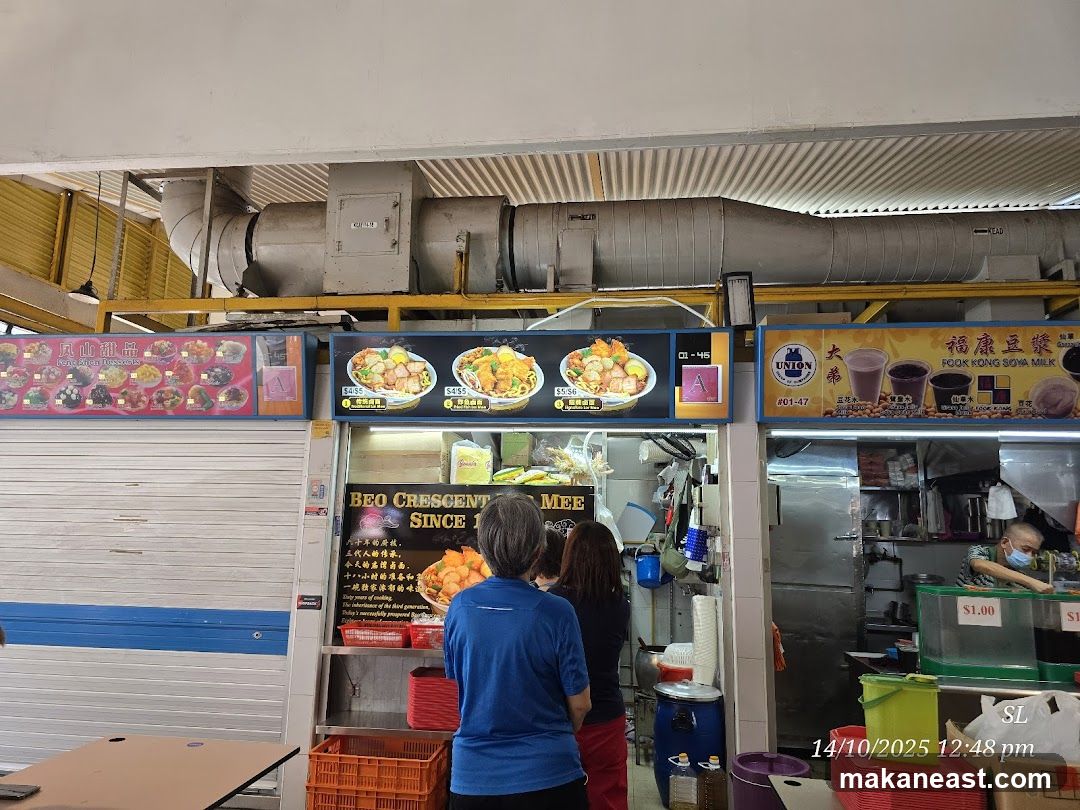 Food Stall with Menu Displays