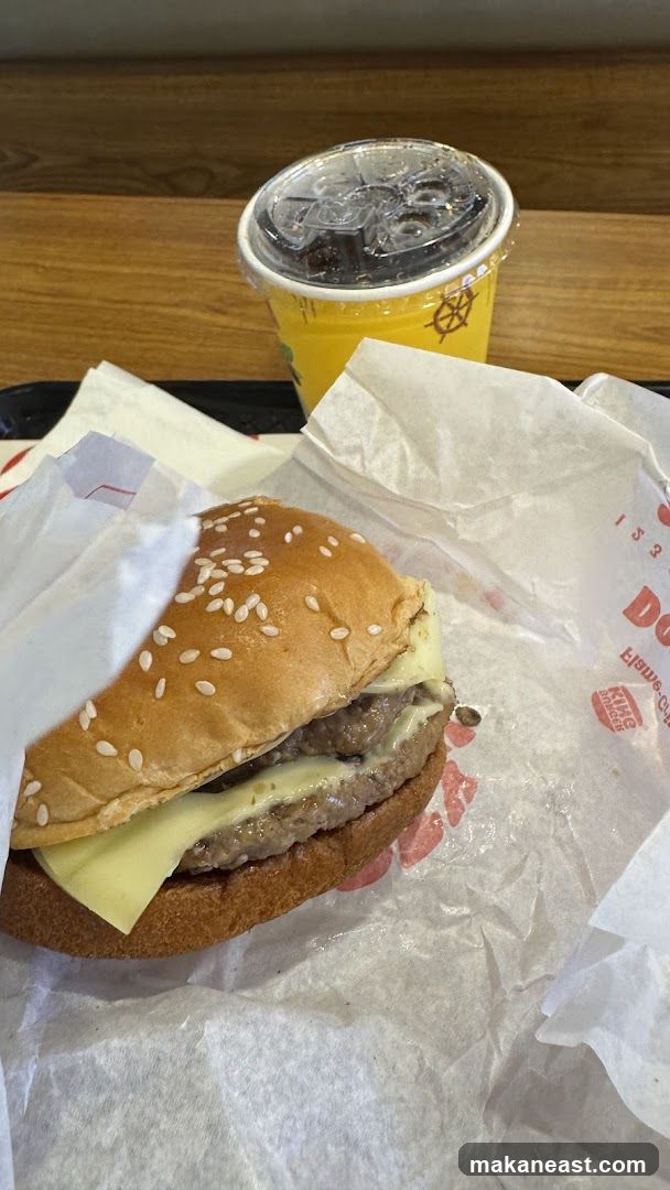 Burger and Drink