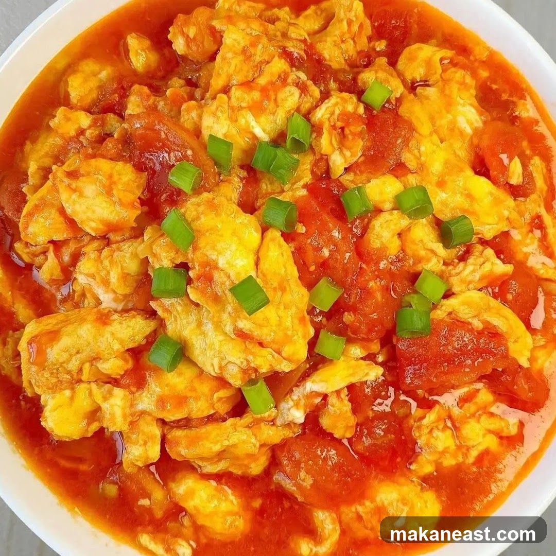 Scrambled Eggs with Tomatoes