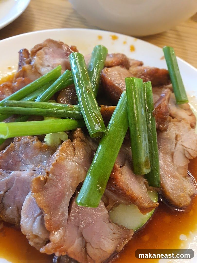 Roasted Pork with Scallions