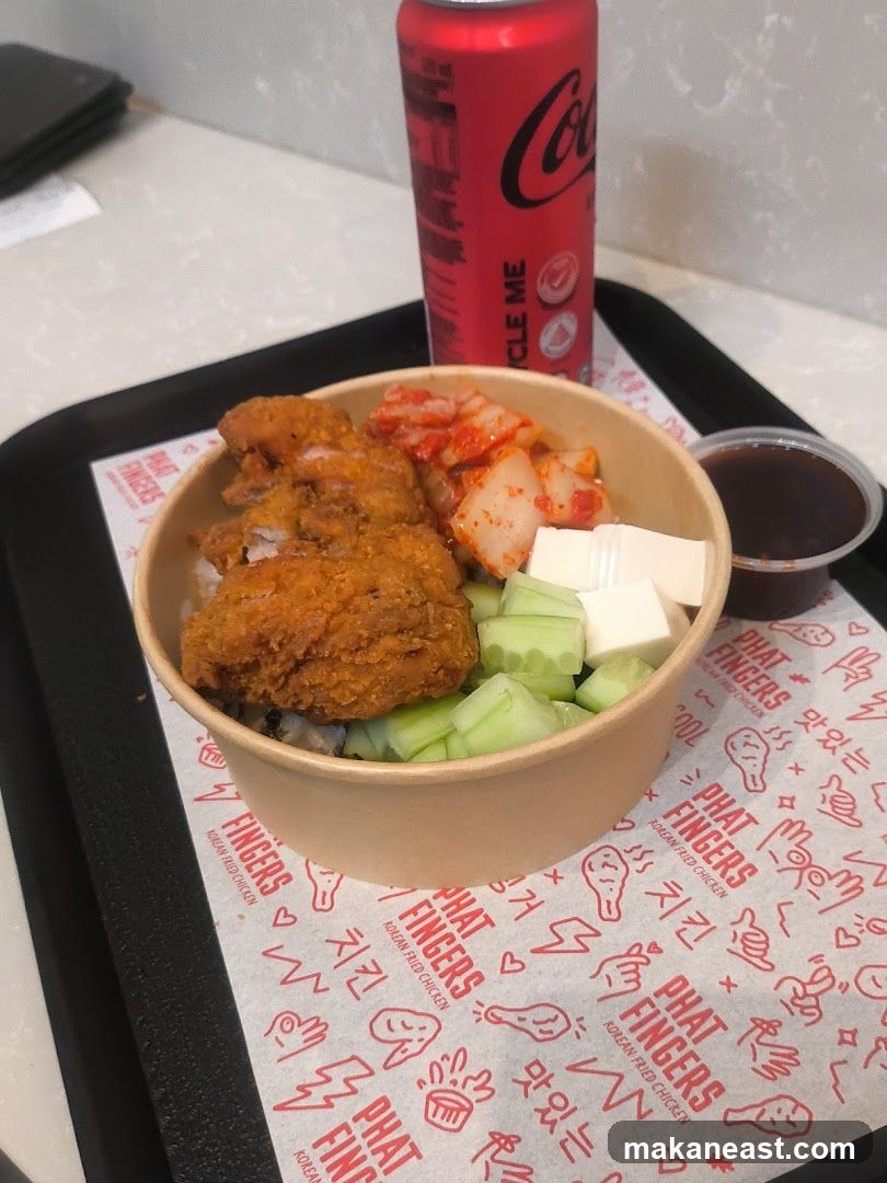 Korean Fried Chicken Meal