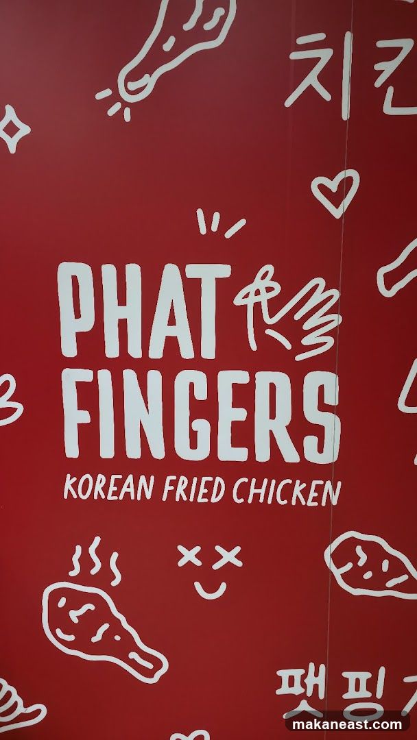 Phat Fingers Korean Fried Chicken Sign