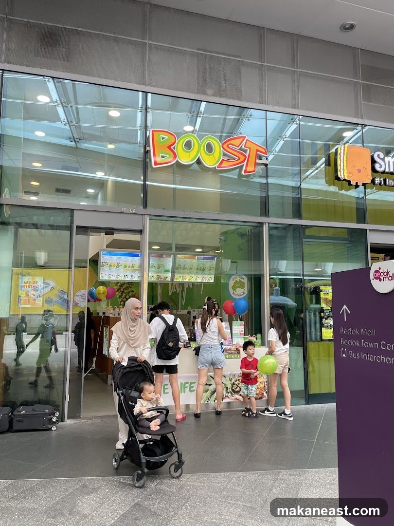 Boost Juice @ Bedok Mall