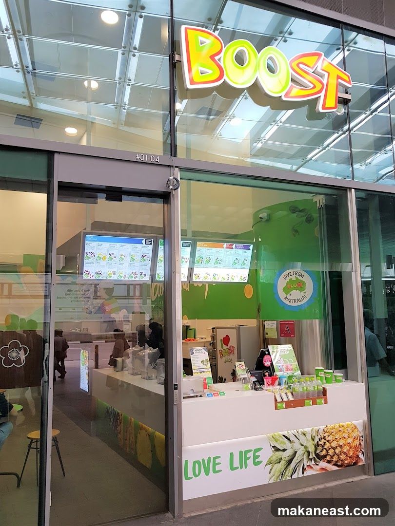 Boost Juice @ Bedok Mall
