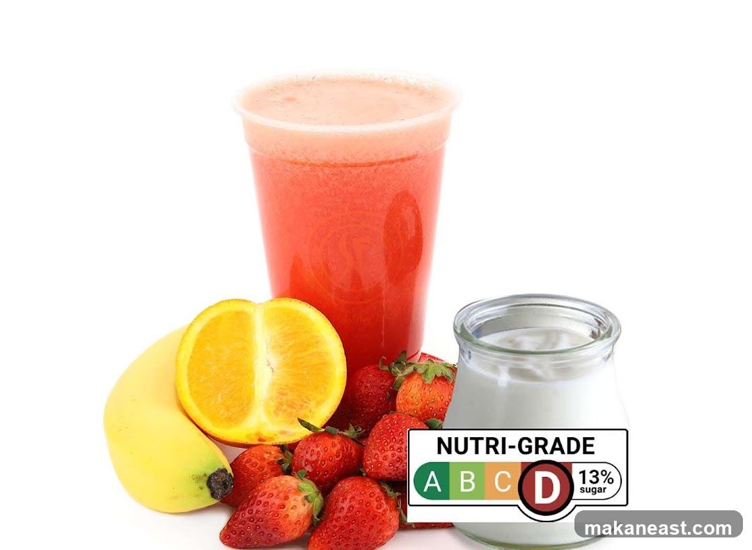 Healthy Juice with Fruits
