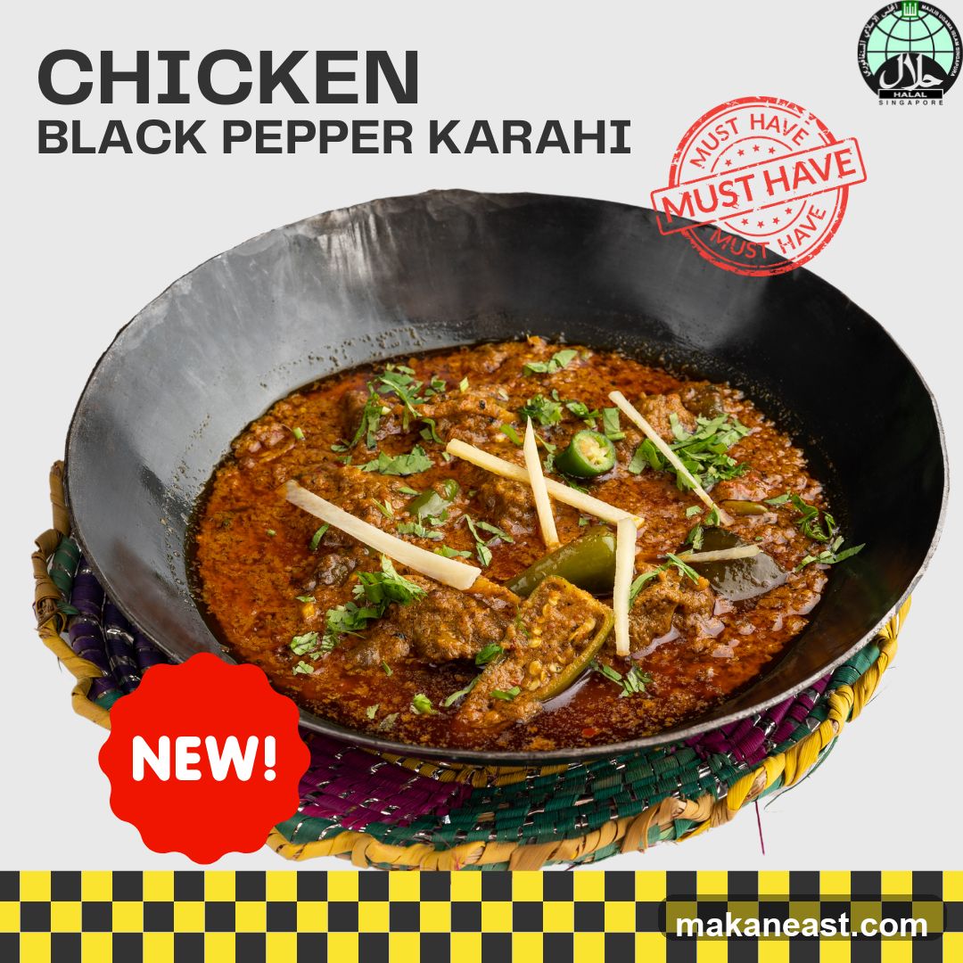 Chicken Black Pepper Karahi