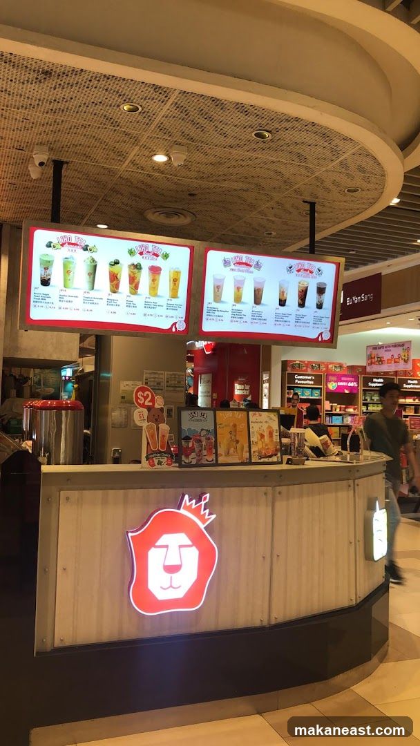 Bubble Tea Shop Counter