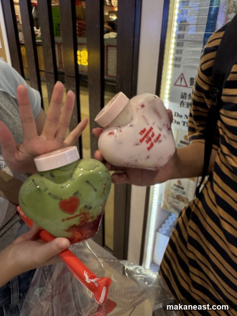 Heart-Shaped Drinks