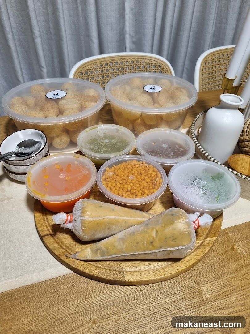 Indian Street Food Platter