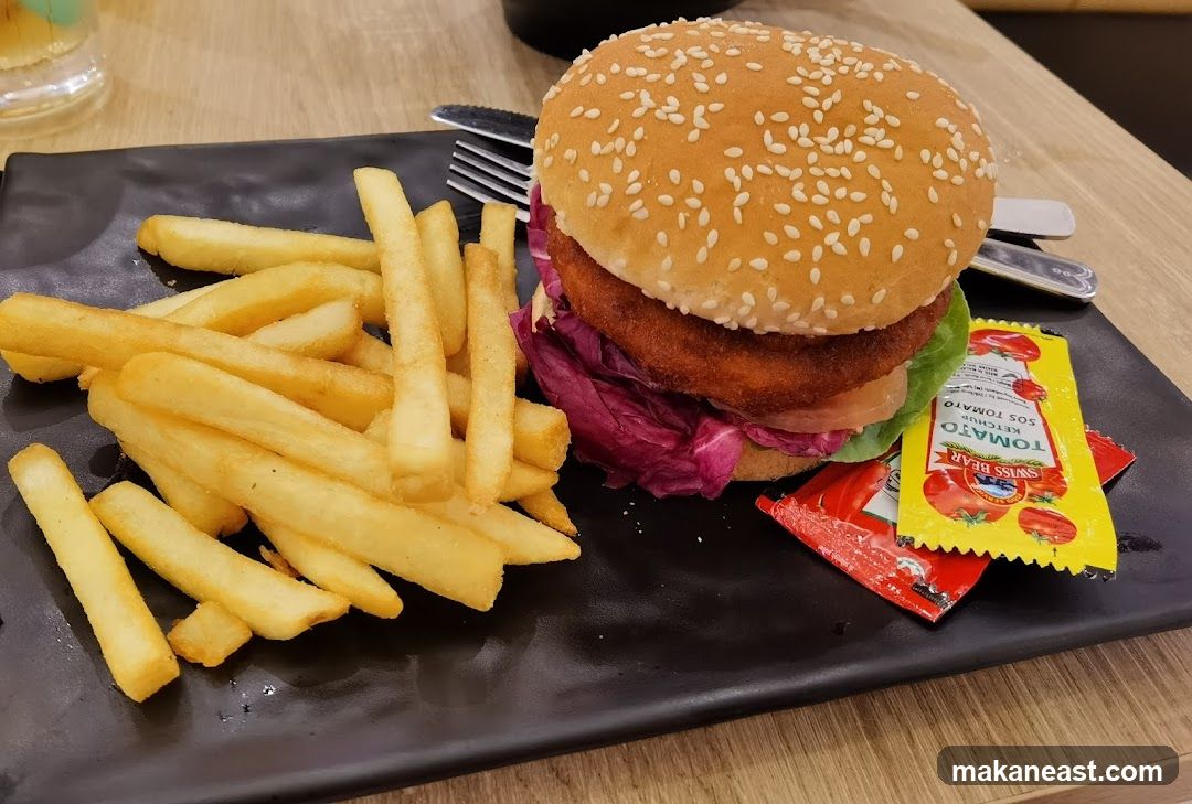 Burger and Fries