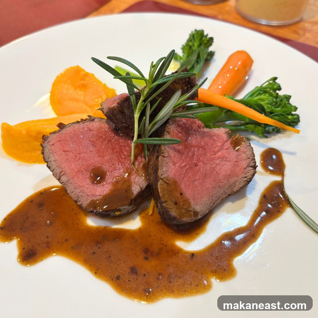 Beef Tenderloin with Vegetables