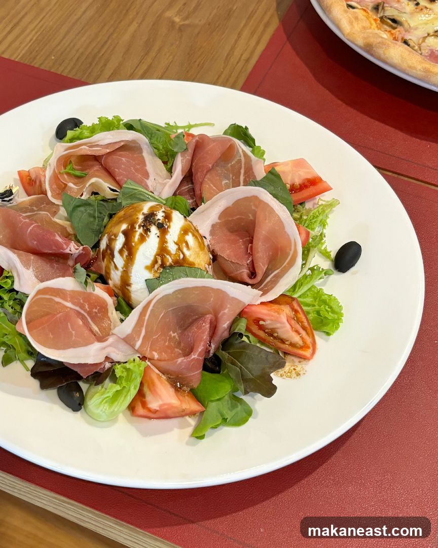 Prosciutto and Burrata Salad