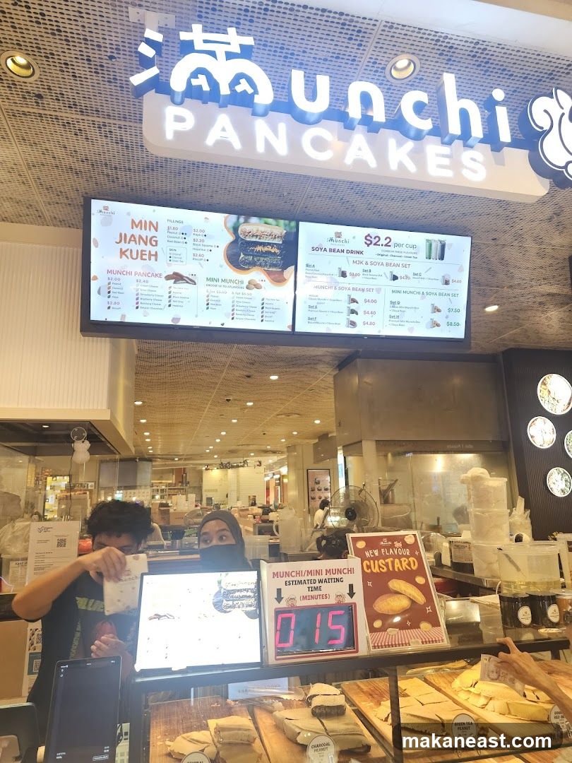 Munchi Pancakes Counter