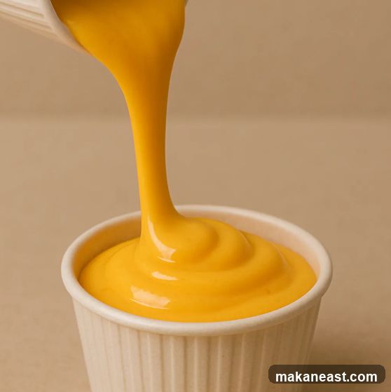 Cheese Sauce Pour
