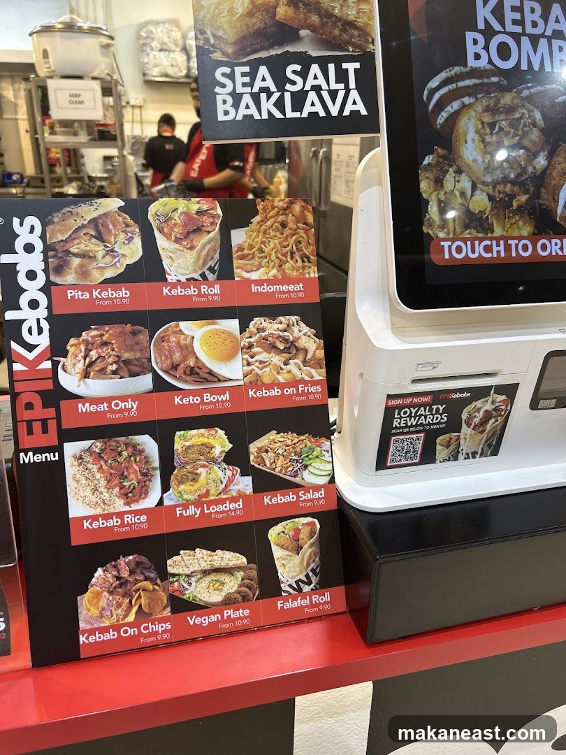 EPIKebabs Menu