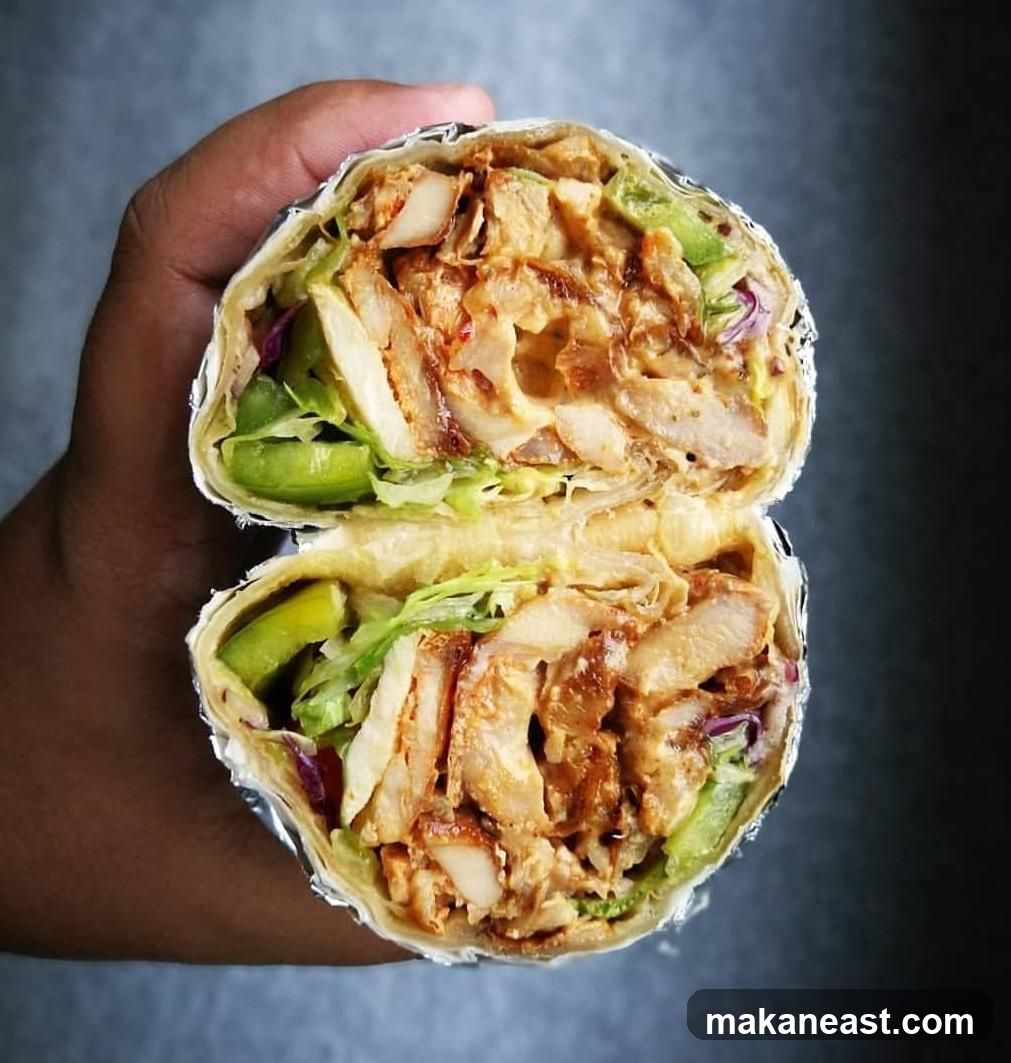 Chicken Shawarma Wrap