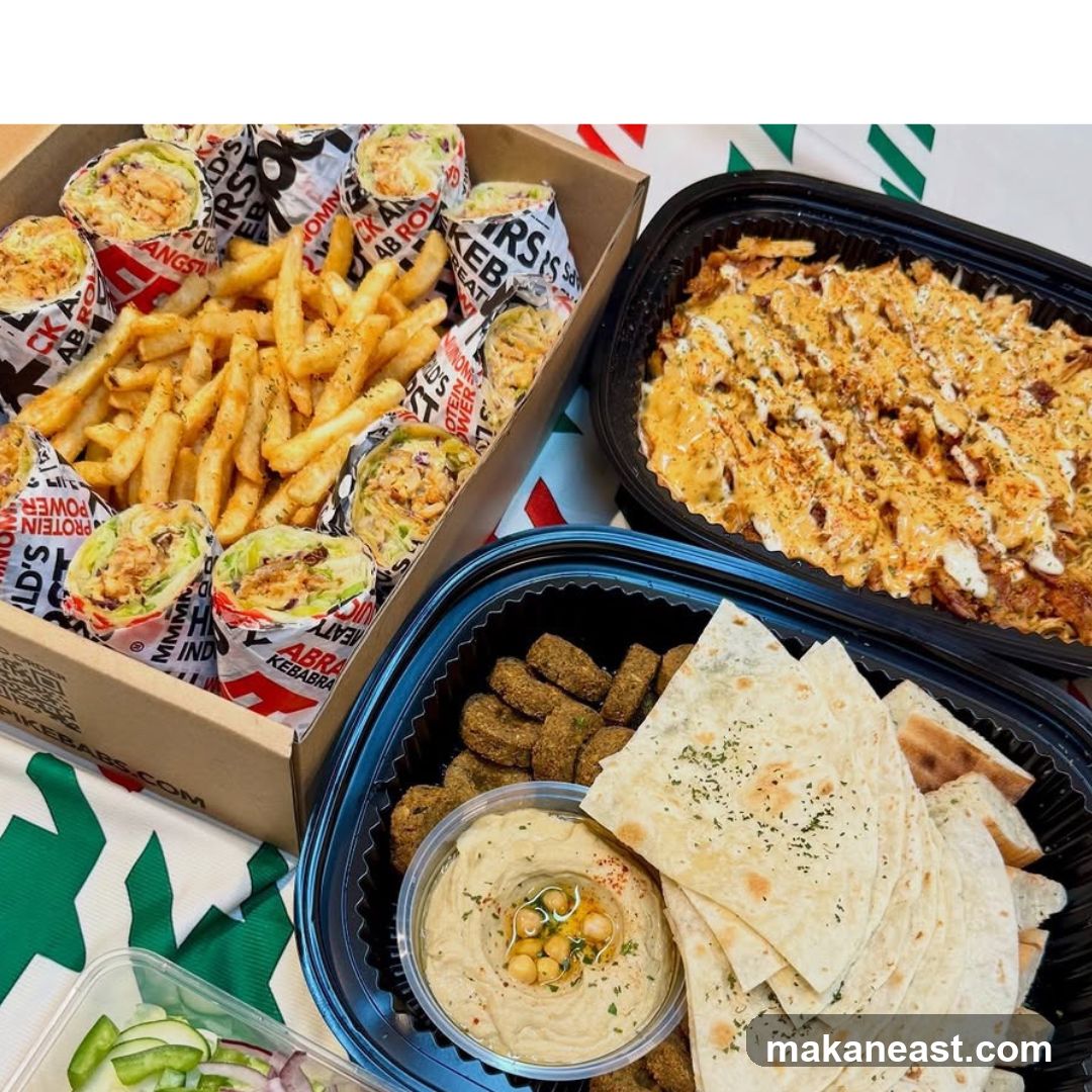 Middle Eastern Food Platter