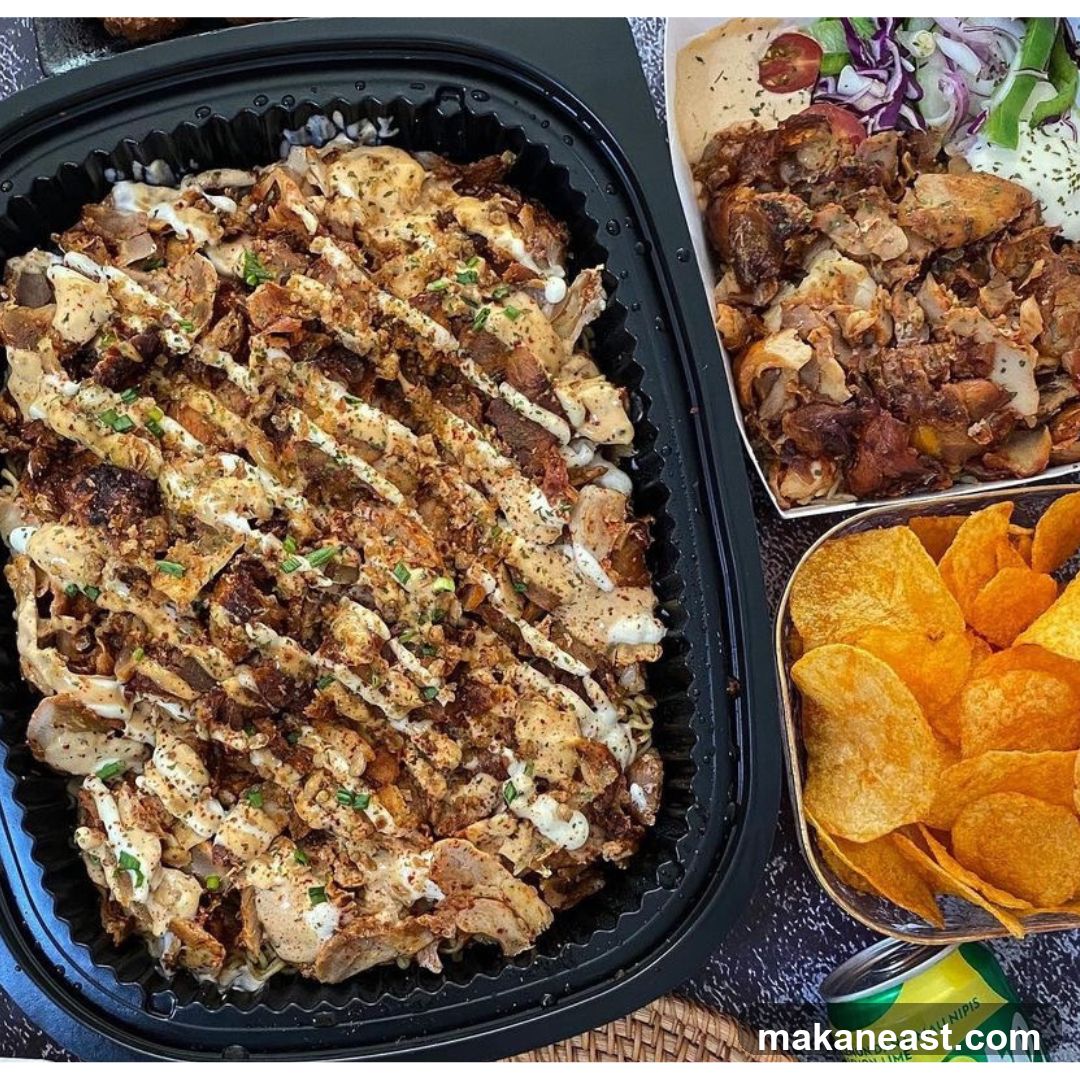 Shawarma Platter with Chips