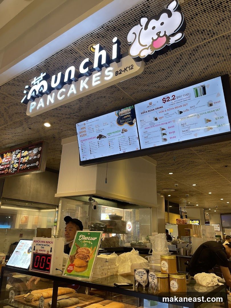 Munchi Pancakes Counter