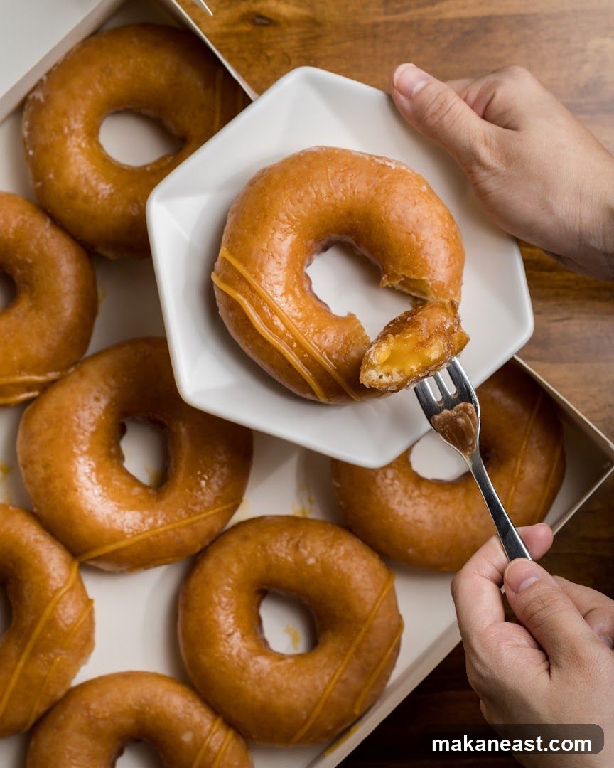 Caramel Glazed Donuts