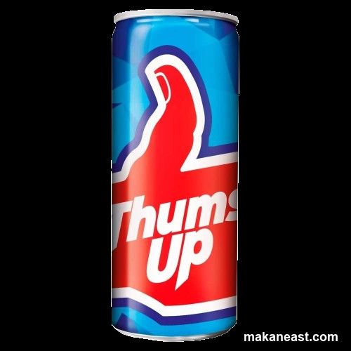 Thumbs Up Soda Can