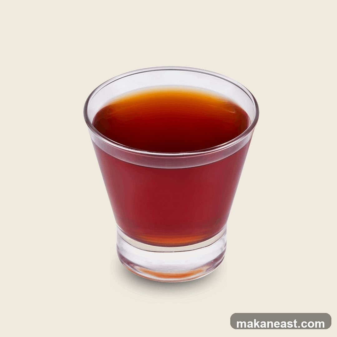 Glass of Dark Liquid