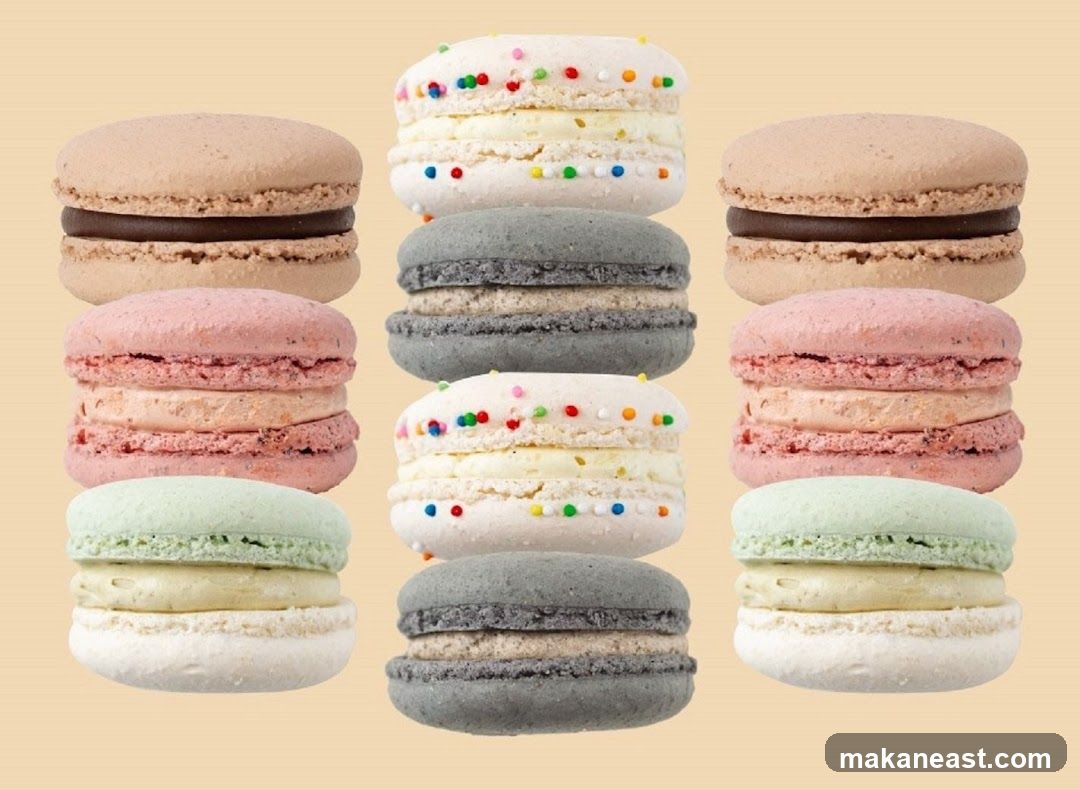 Assortment of Macarons