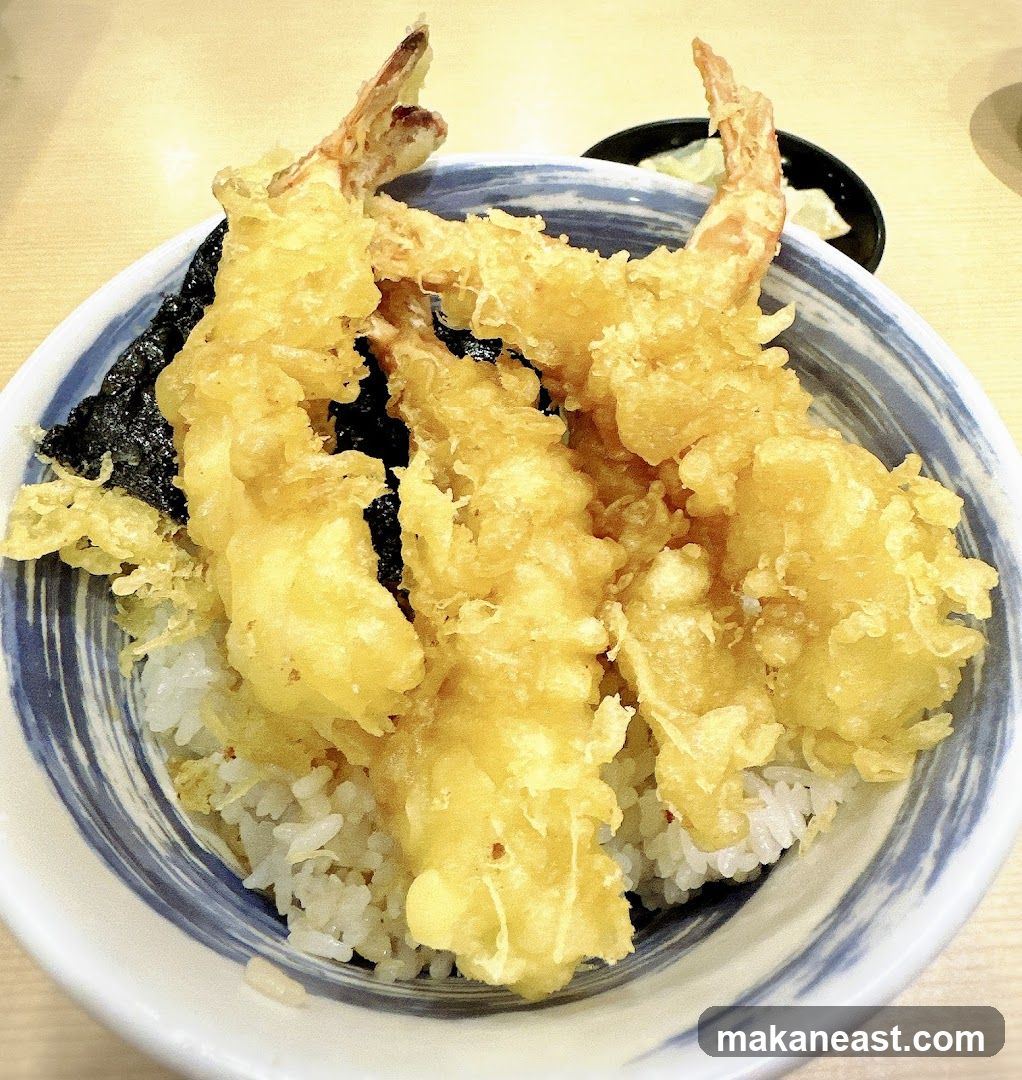 Shrimp Tempura Rice Bowl