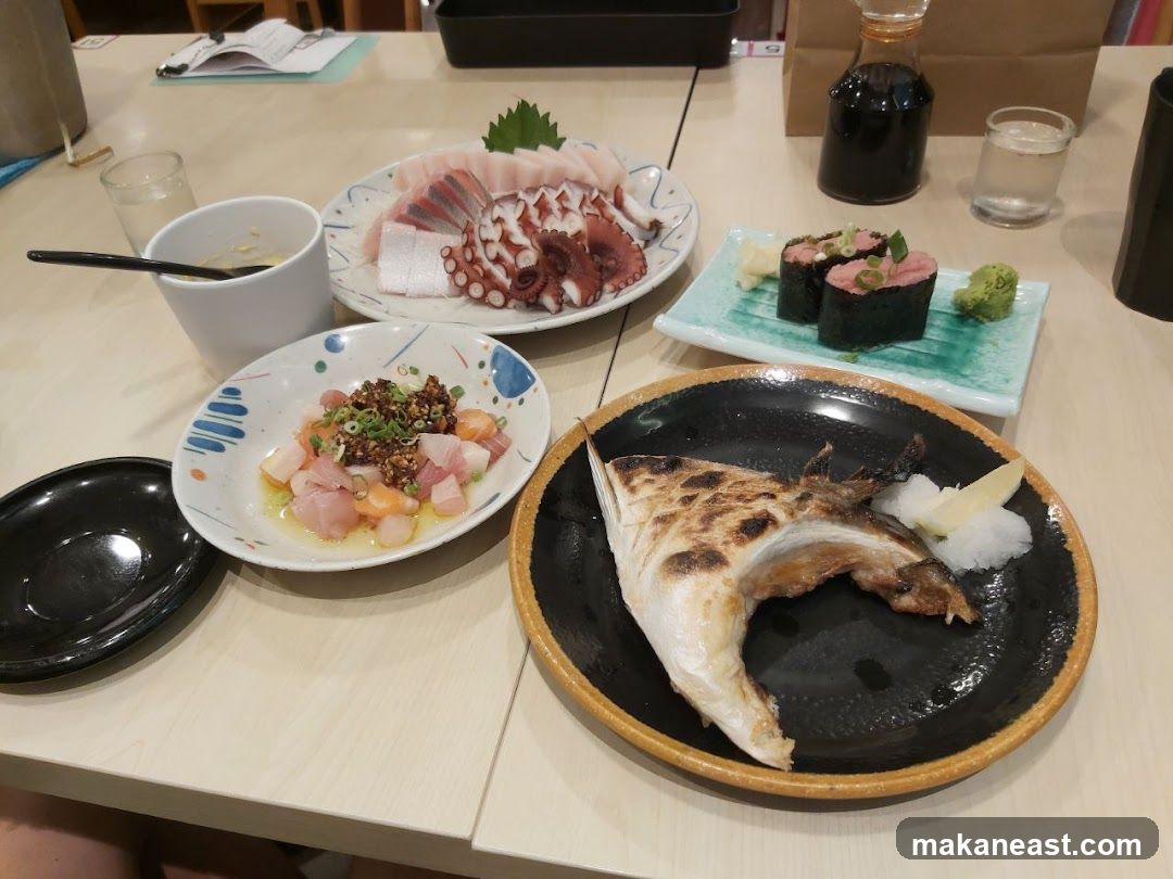 Japanese Food Platter