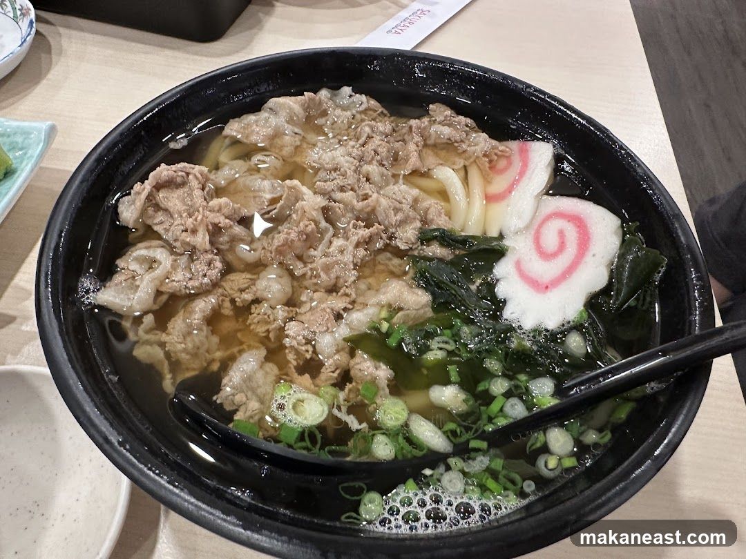 Beef Udon Soup