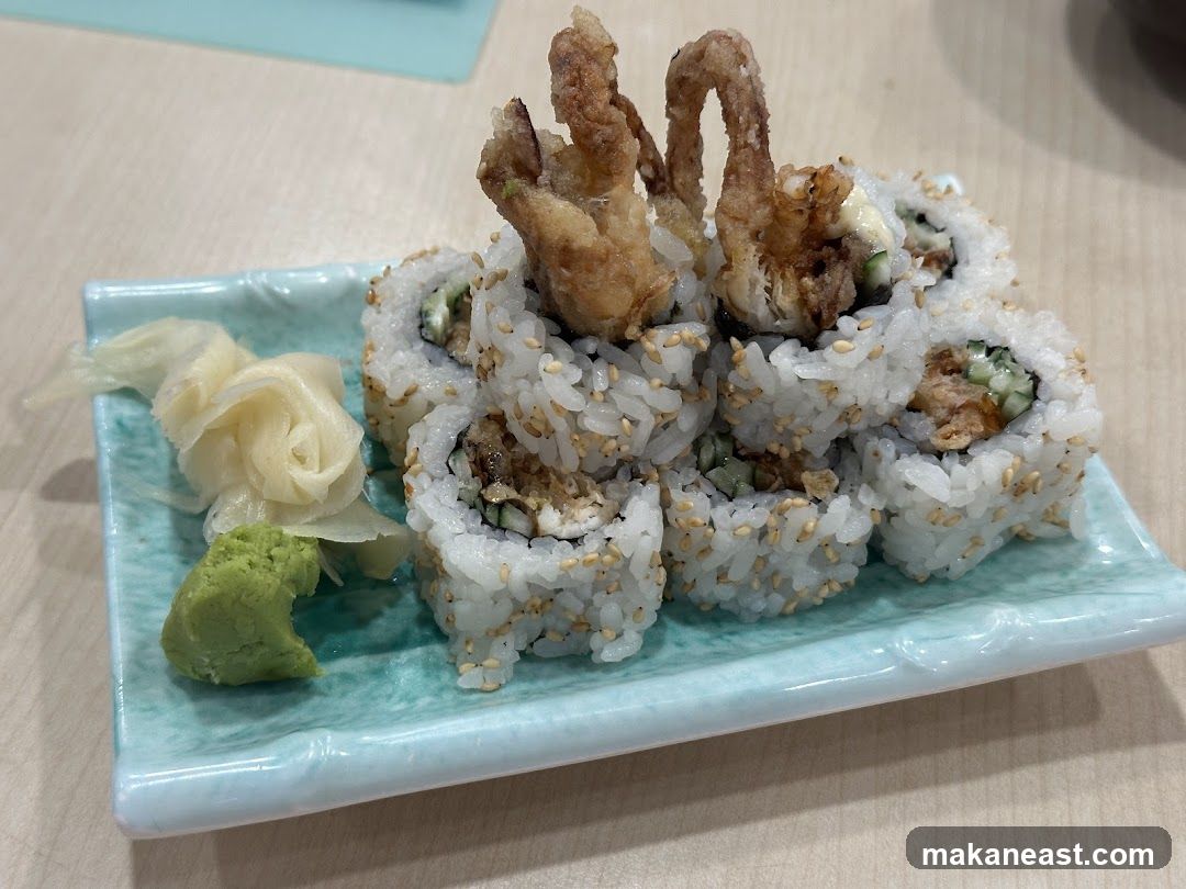Soft Shell Crab Sushi Roll