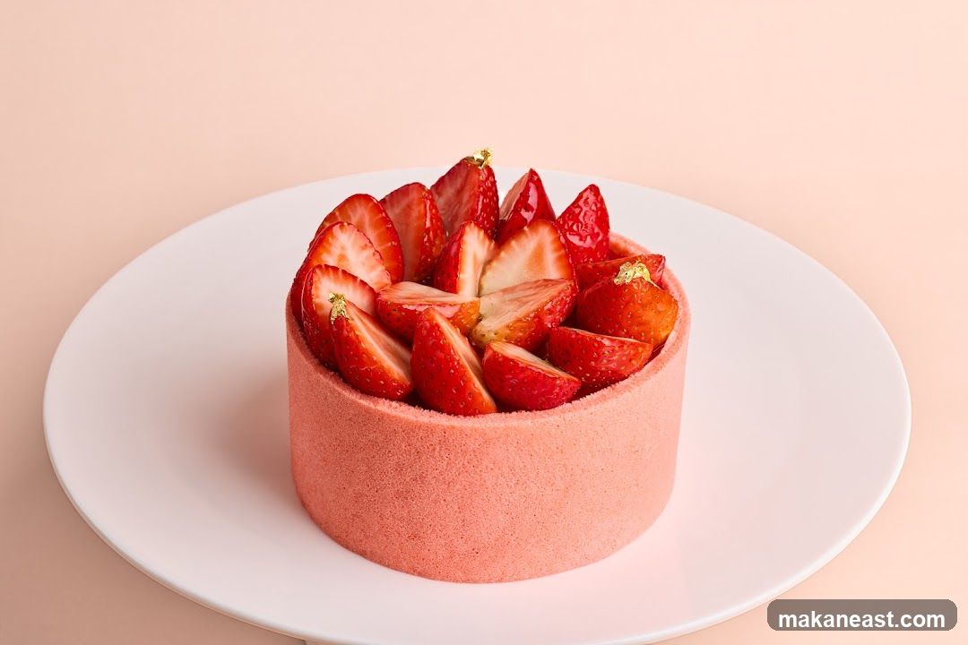 Strawberry Mousse Cake
