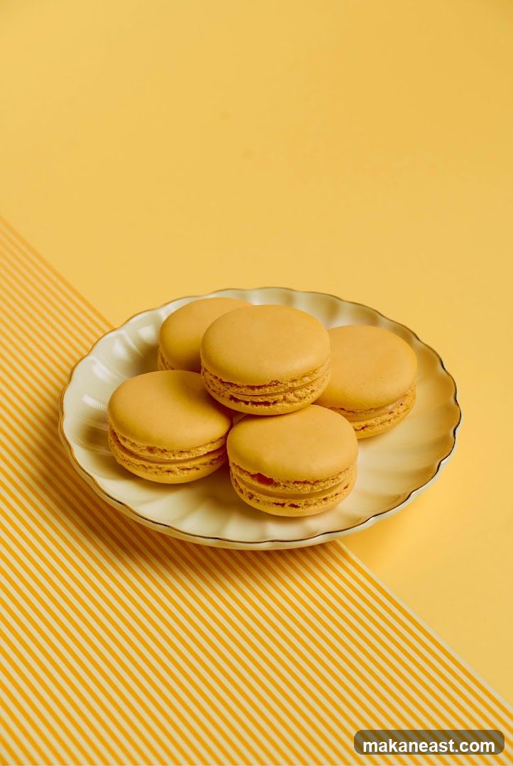 Orange Macarons