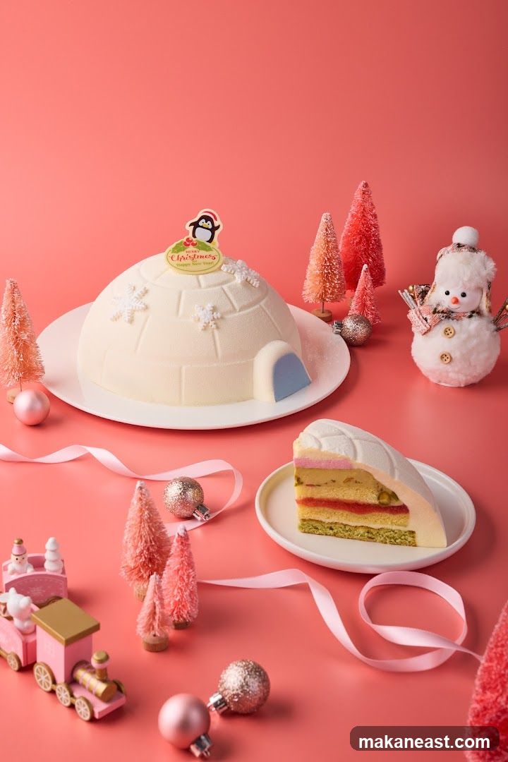 Christmas Igloo Cake
