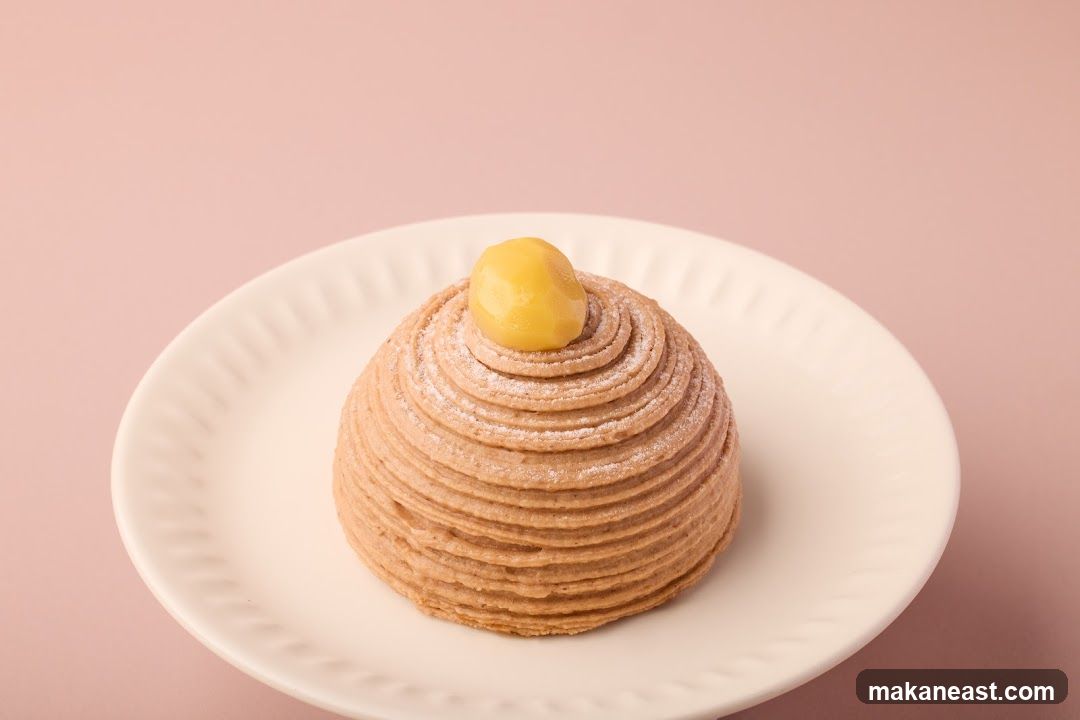 Mont Blanc Cake