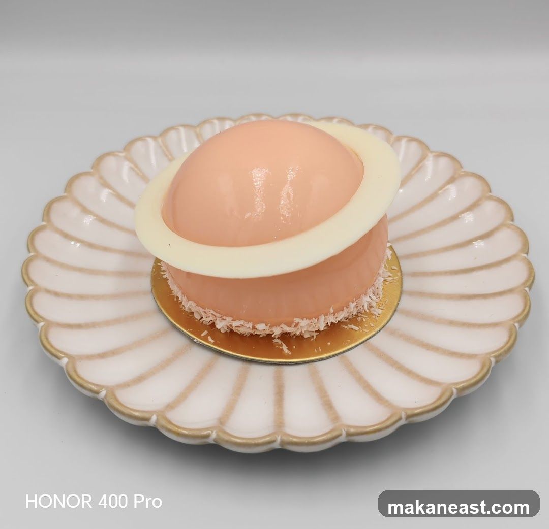 Planet-shaped Mousse Cake