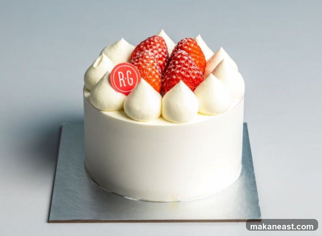 Strawberry and Cream Cake