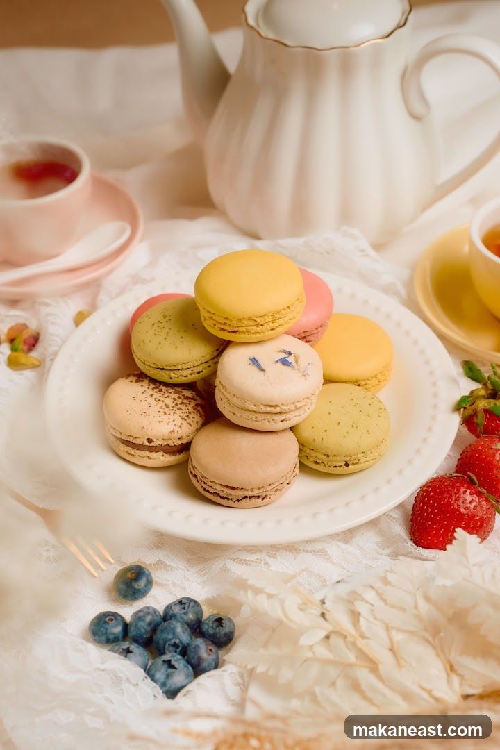 Macarons and Tea