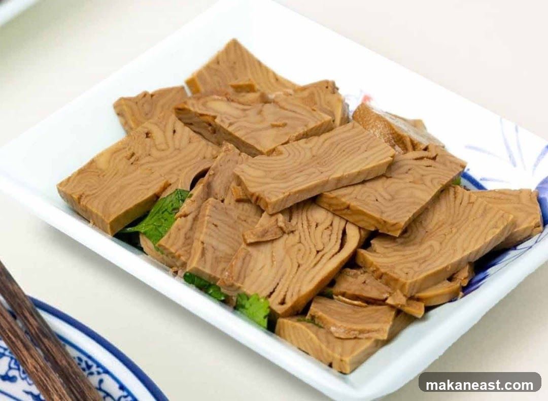 Sliced Braised Tofu