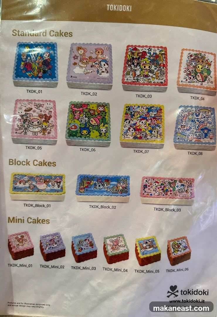 Tokidoki Cakes